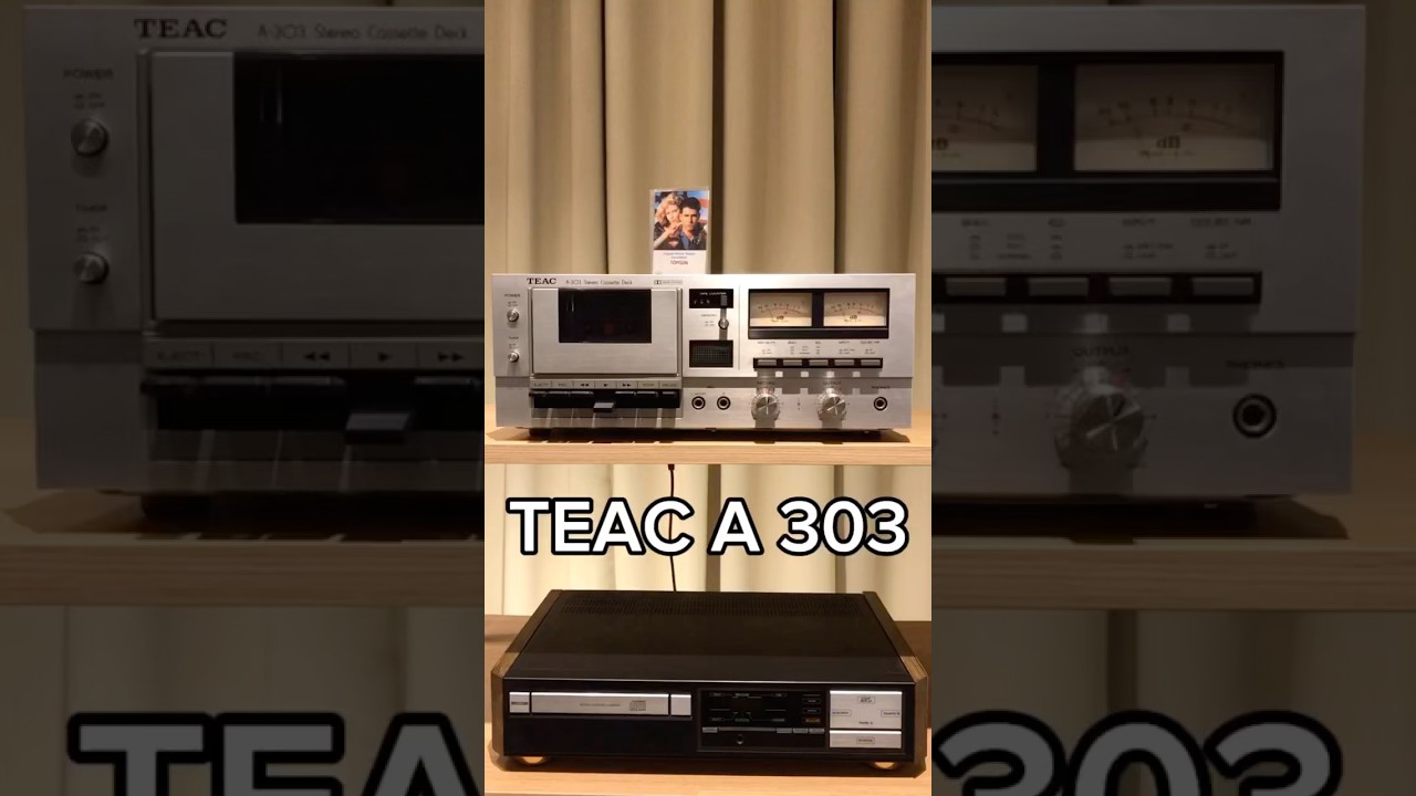 🎵 TEAC A-303: Relive the Analog Era! 🎵 #shorts