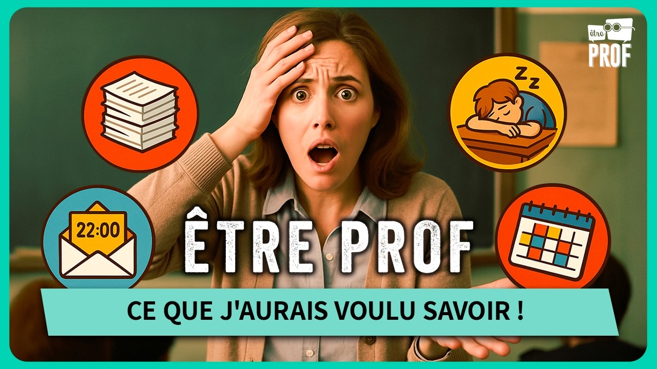 Prof débutant : ce que j’aurais aimé savoir plus tôt !