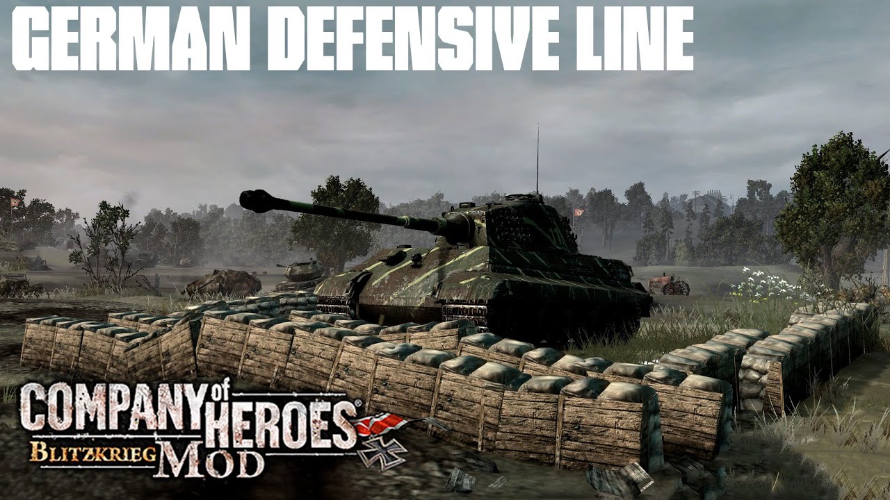 German Defensive Line | Company Of Heroes Blitzkrieg Mod