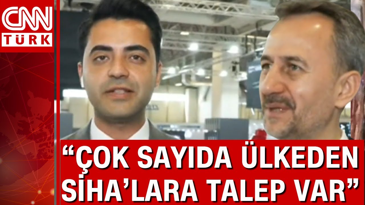 Savunma Sanayi Başkanı CNN Türk'te! Haluk Görgün: Çok sayıda ülkeden SİHA'lara talep var