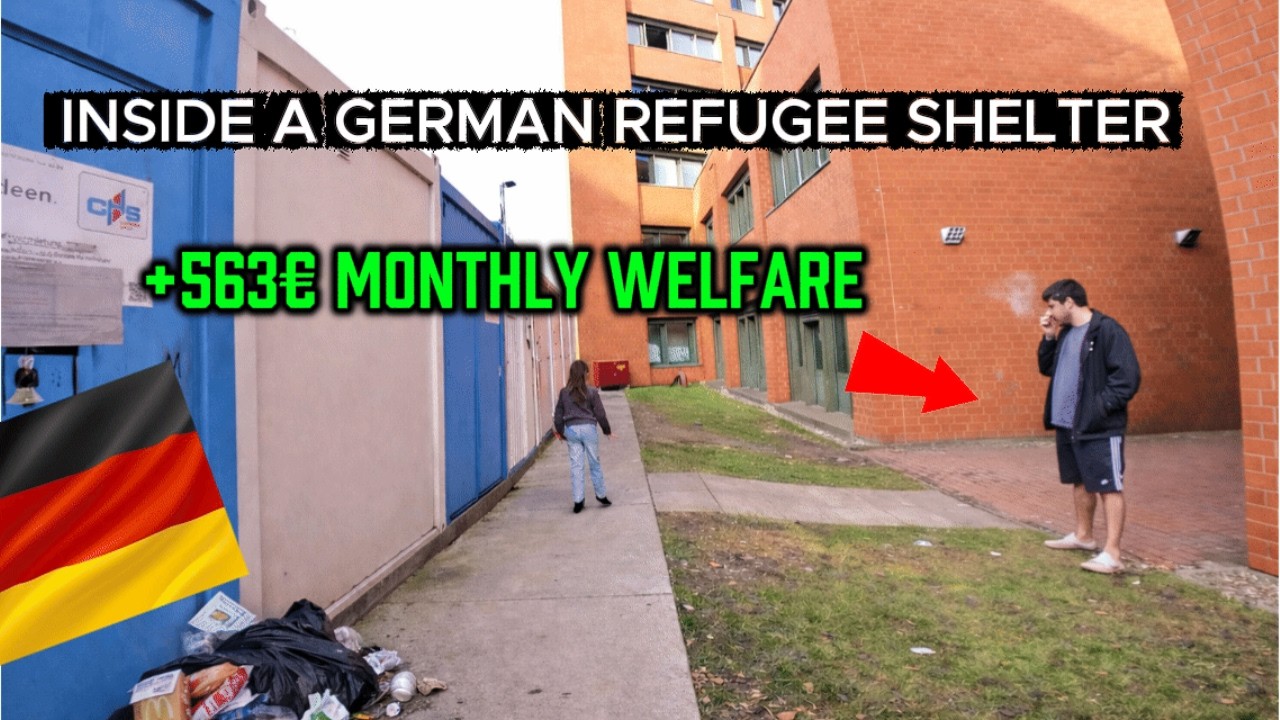 Inside a German Refugee Shelter 🇩🇪 : What People Don&rsquo;t See