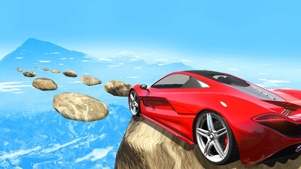 EXTREME MILE HIGH Skill Course! - GTA 5 Funny Moments