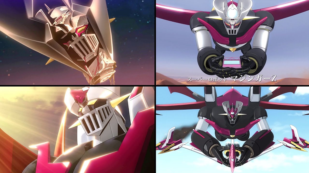 Grendizer U: Сравнение Mazinger Z и X (запуск EP1 против EP10) [Сравнение запуска Grendizer U Maz...