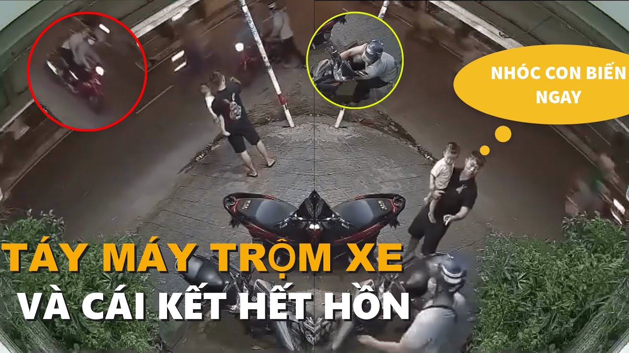 Táy Máy Tr.ộm Xe – Gặp Phải Ông Anh “Bế Con” Cực Gắt Và Cái Kết XANH MẶT | TRỘM XE BẤT THÀNH