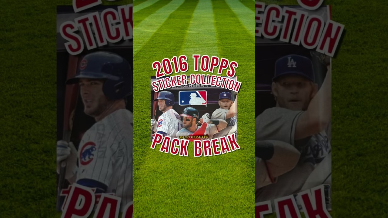 Big Papi! 2016 MLB Topps Sticker Collection 