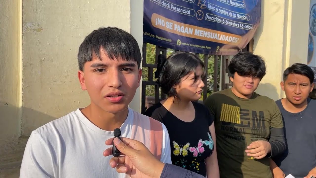 Cientos de jóvenes rindieron el examen de admisión del Instituto Tecnológico José Pardo