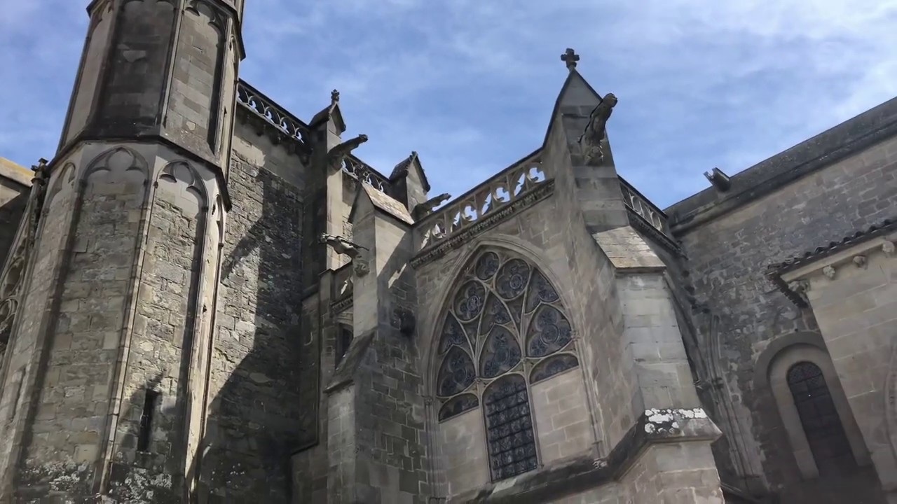 Carcassonne Castle - Cathedral Inside The Citadel