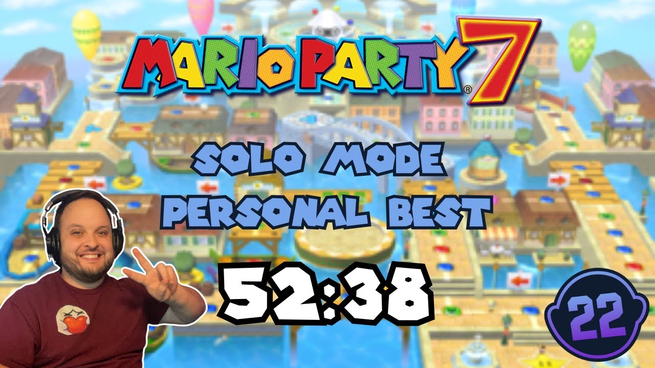 [Personal Best] Mario Party 7 Solo Mode in 52:38 | KellyKr22 Speedrunning
