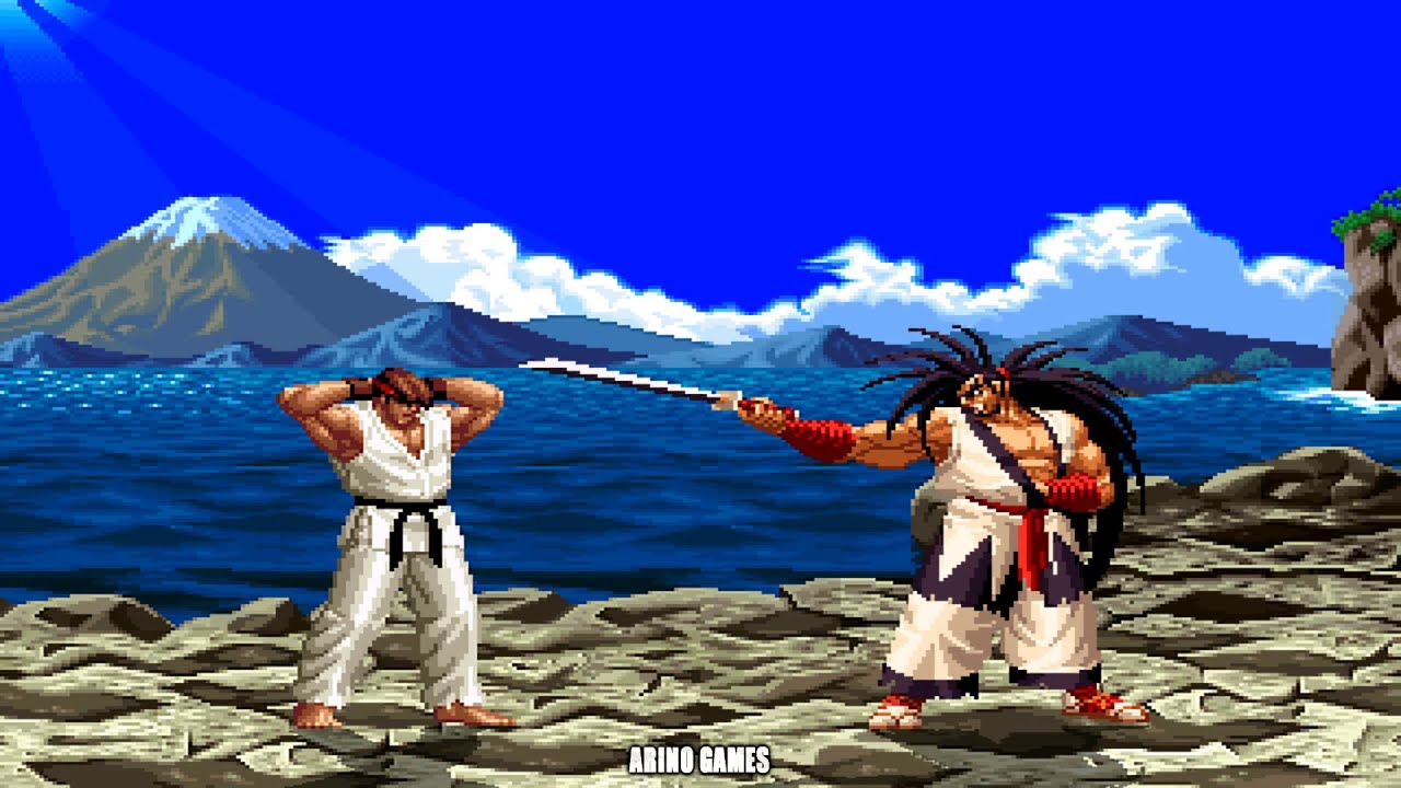STRRET FIGHTER VS SAMURAI SHODOWN! INTENSE FIGHT!