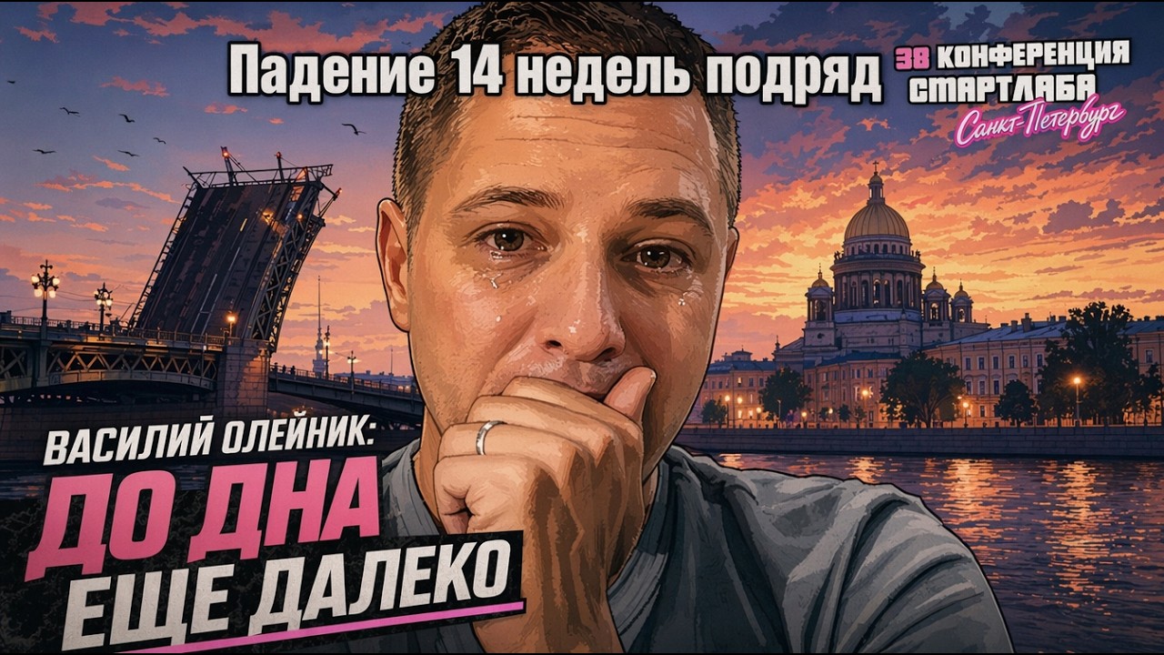 Российский рынок ждёт ещё одно падение? Что скрывает ЦБ, рубль и геополитика - Василий Олейник