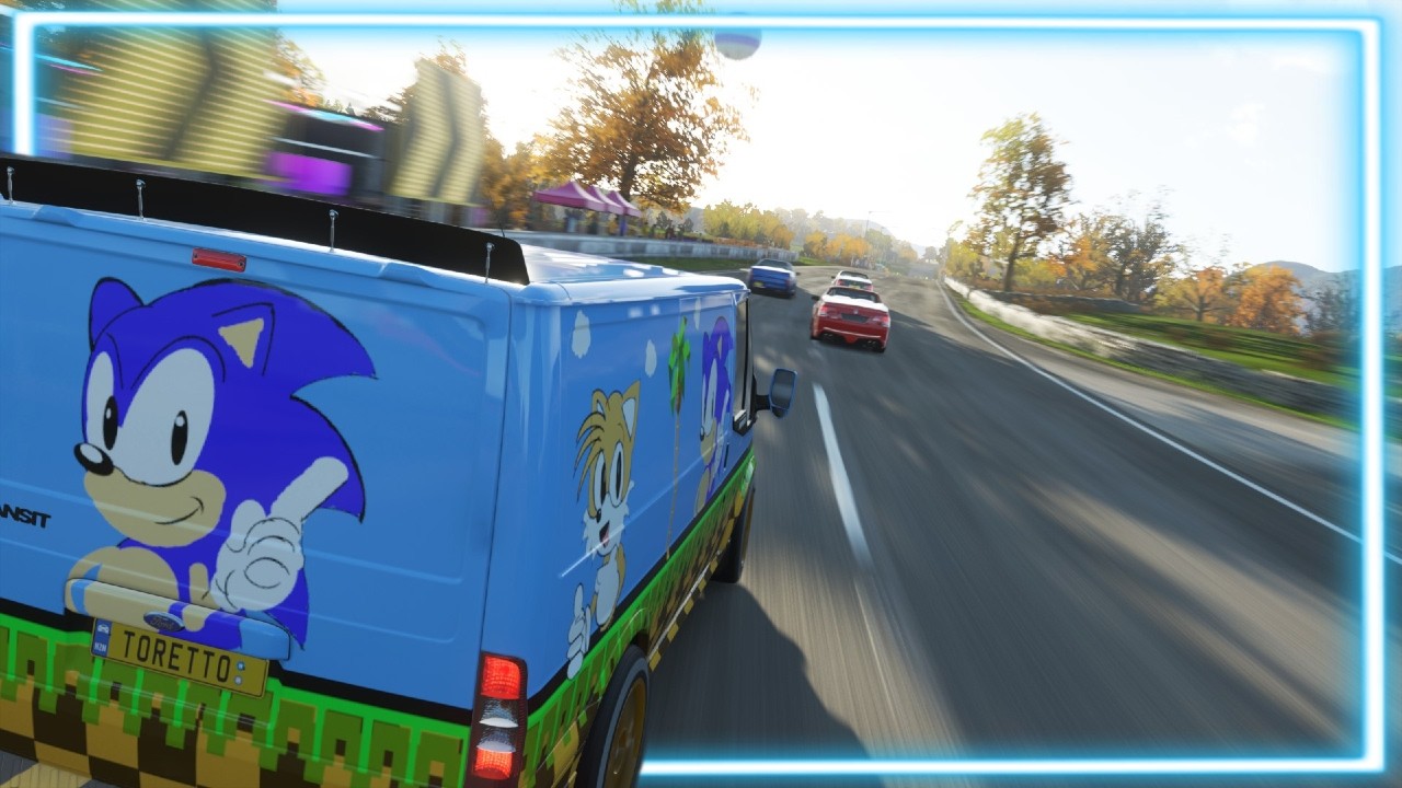 Forza horizon 4 Coche de Sonic
