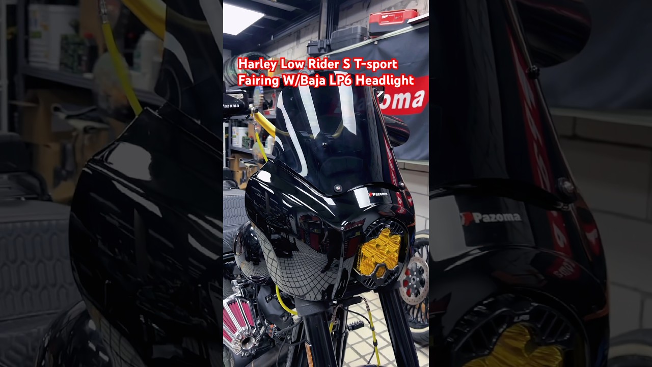Harley M8 Softail Low Rider S T-sport Fairing W/Baja LP6 Headlight