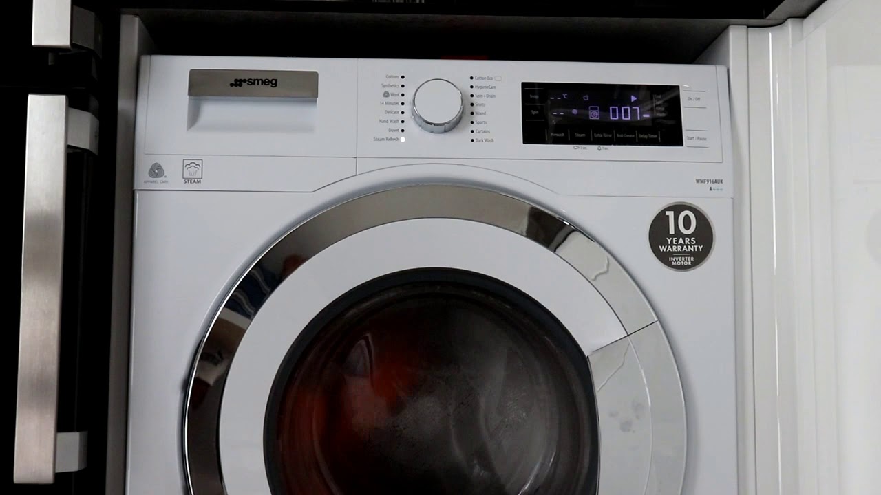 Smeg WMF916AUK steam refresh cycle