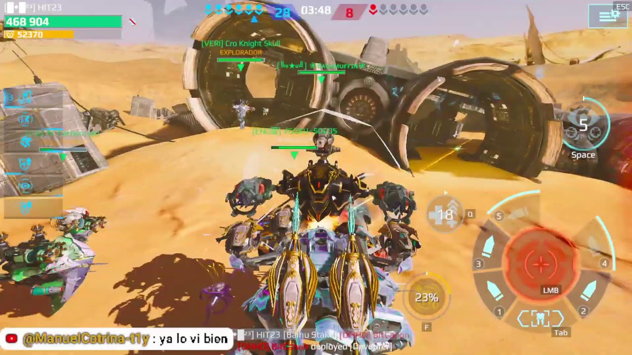 VAMOS A JOGAR ? //🟣  War Robots   🟣 //  #warrobots  ~  #hit23   ~  #hit23wr