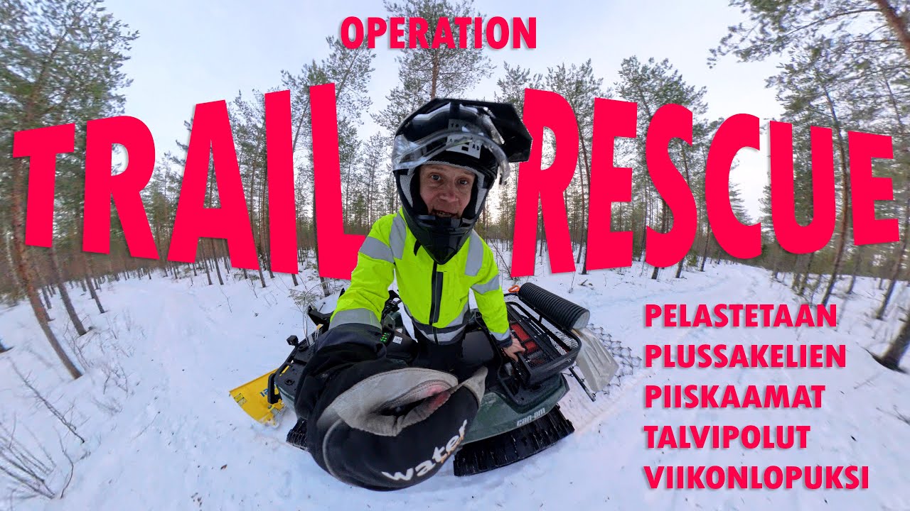 Pelastetaan talvipolut viikonlopuksi!