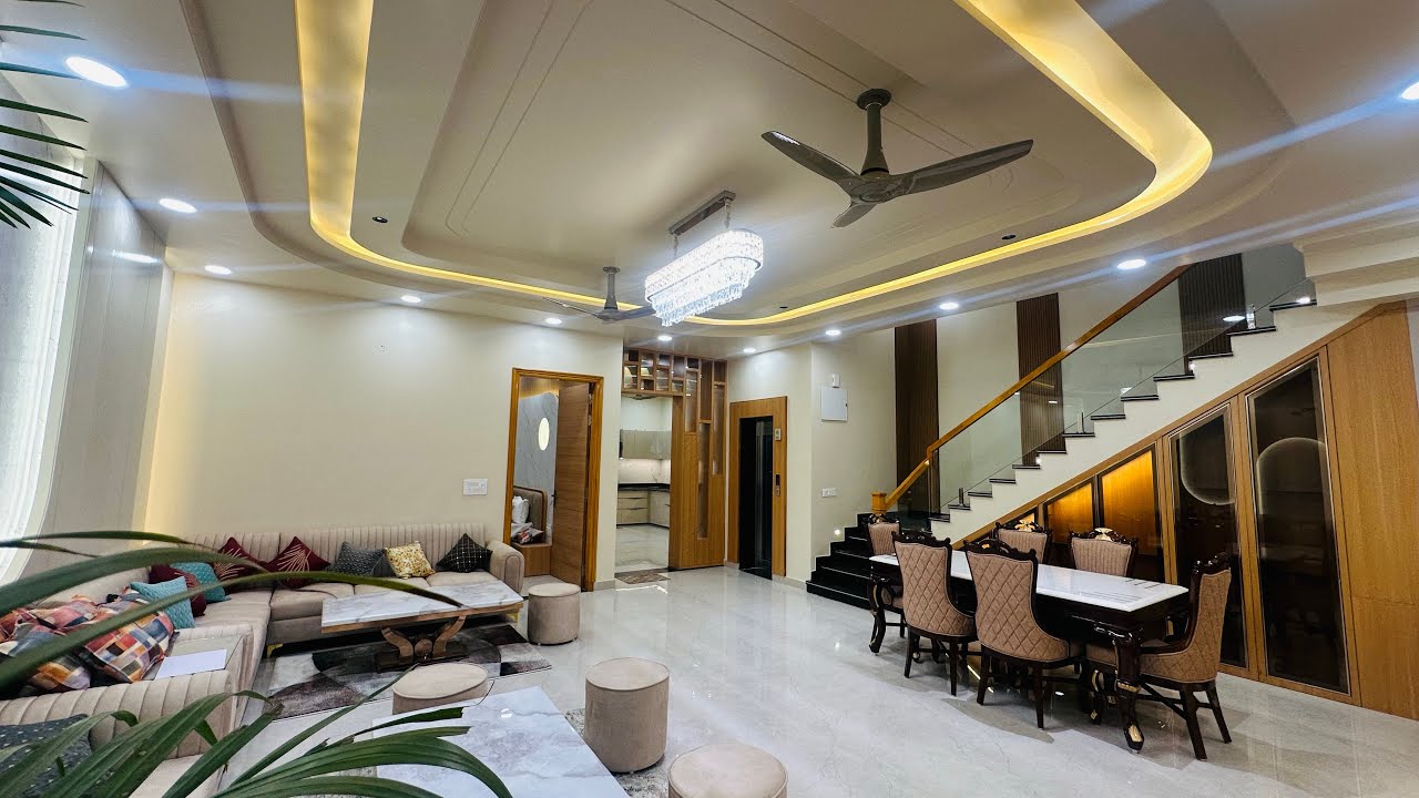 New 245 Gaj Ultimate Kothi Design | Latest 2 Side Open Luxury Kothi In Mansarover Jaipur | Home Tour