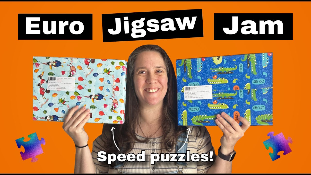 My first Euro Jigsaw Jam online speed puzzling competition - How did I do?