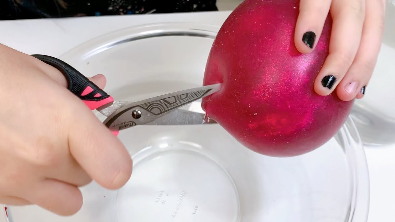 FAZENDO SLIME COM BOLA ANTI STRESS!!! SERÁ QUE DEU CERTO???