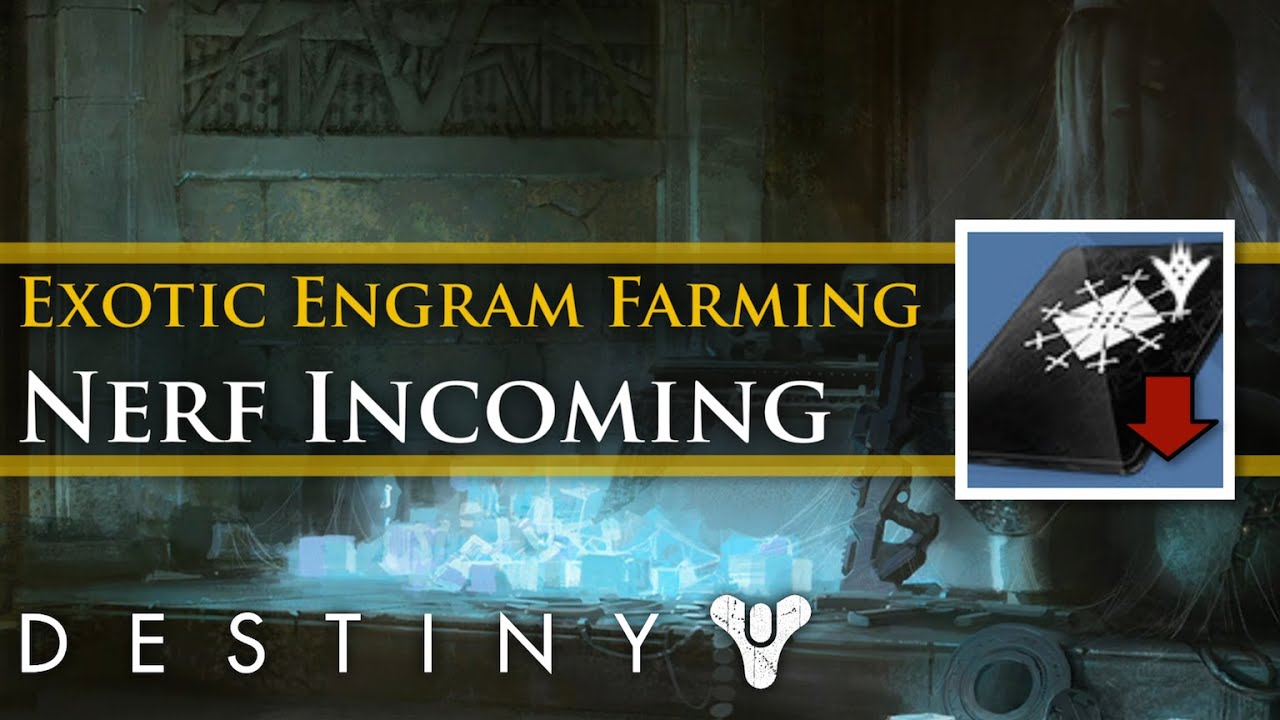 Destiny - Exotic Engram farming nerf: The Three of Coins nerf