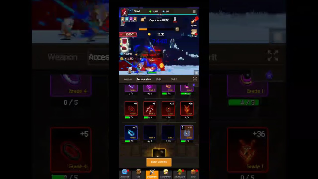 Slayer Legend | Black Mythril Promotion : Skill Issue Moment