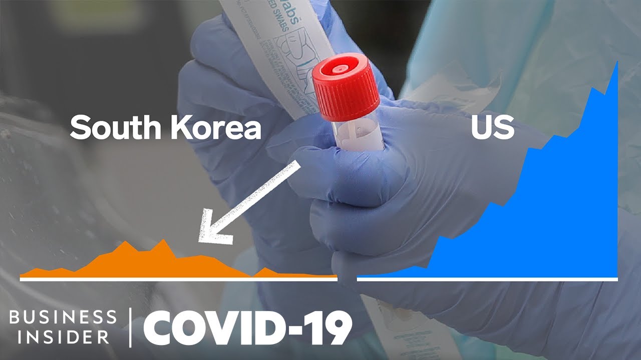 Why South Korea's Coronavirus Curve Looks So Different From The Rest Of The World
