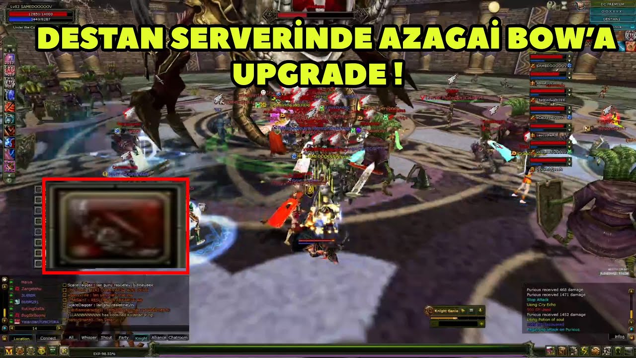 Recht1 - UTC Boss'undan Azagai Çıkarıp Upgrade Yapıyor ! Knight Online