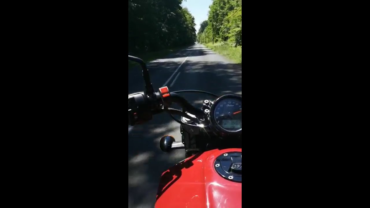 Sound from an S&S air filter for Indian Scout