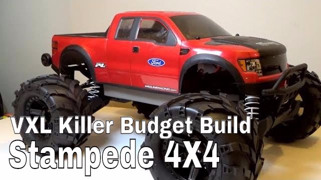 Traxxas Stampede 4x4 VXL Killer Build On a Budget