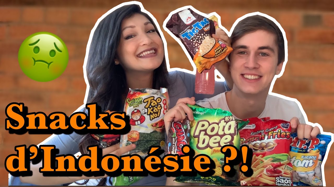 ON TESTE DES SNACKS D’INDONÉSIE !!