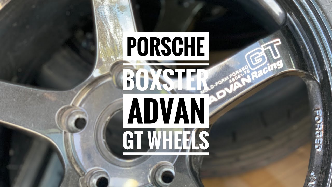 Porsche Boxster 986 Wide Wheels with Advan GT 18x8.5 18x10 and Nankang CR-S 255/35/18 and 285/30/18