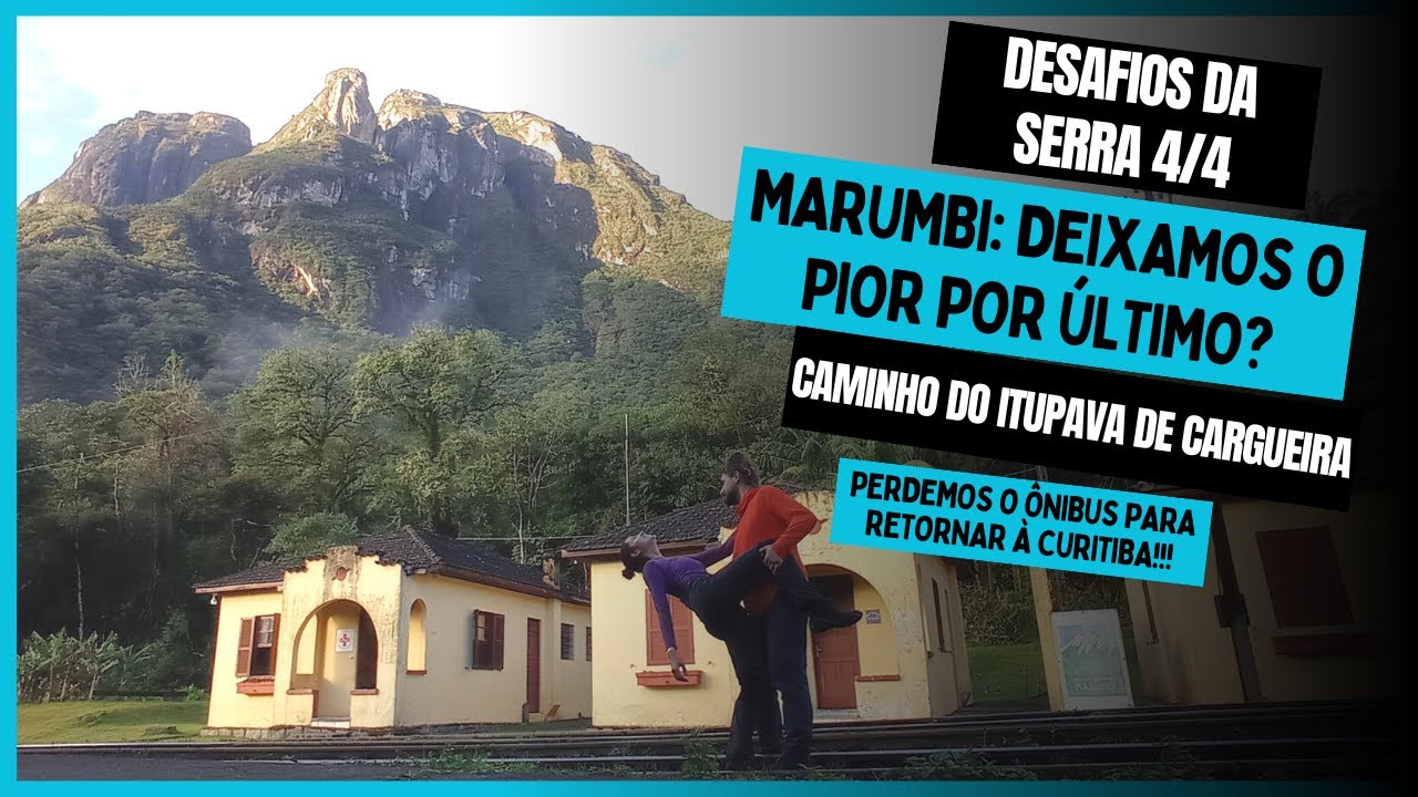 MARUMBI: Caminho do Itupava de CARGUEIRA + acampamento + CONJUNTO MARUMBI | Desafios da Serra 4/4