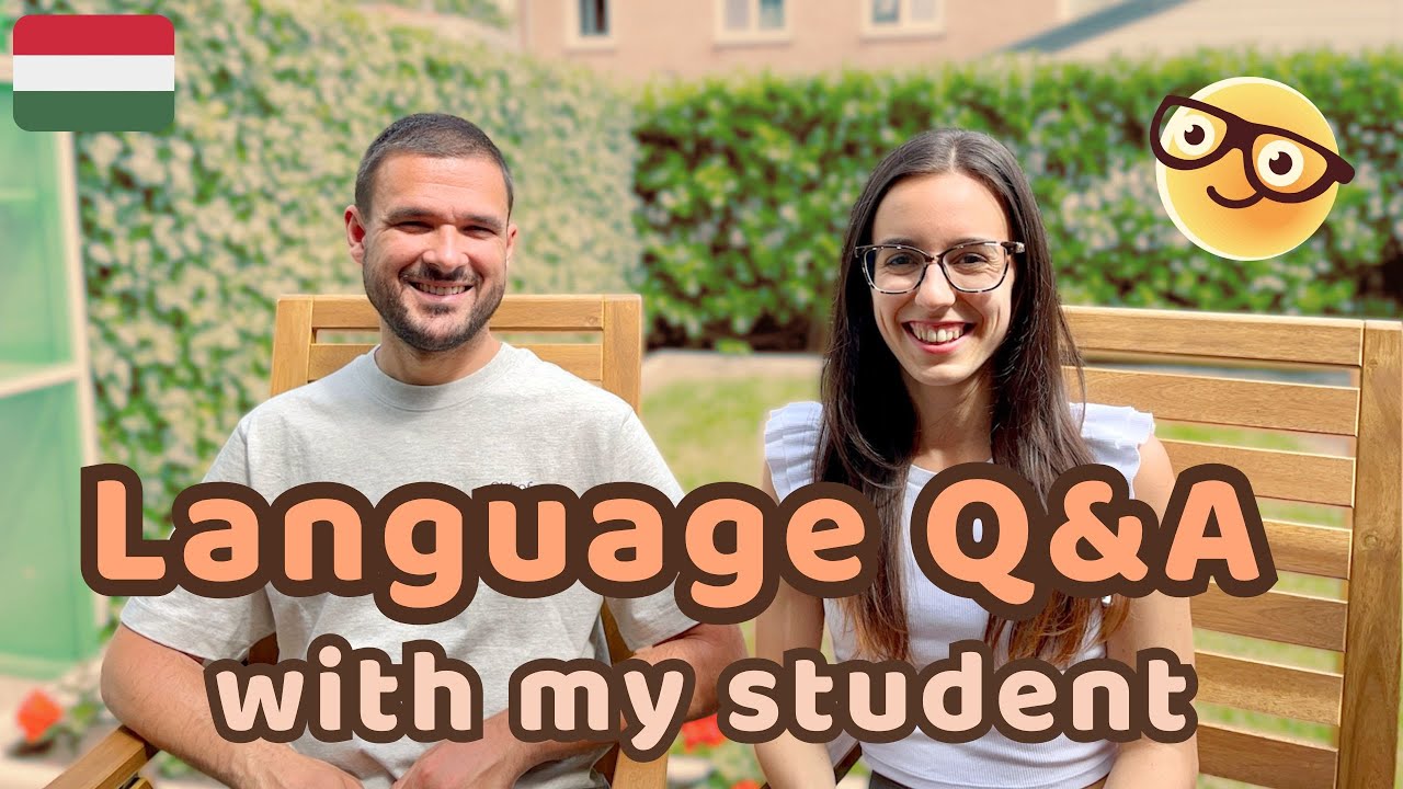 Language Q&A With My Student (conversation in Hungarian)