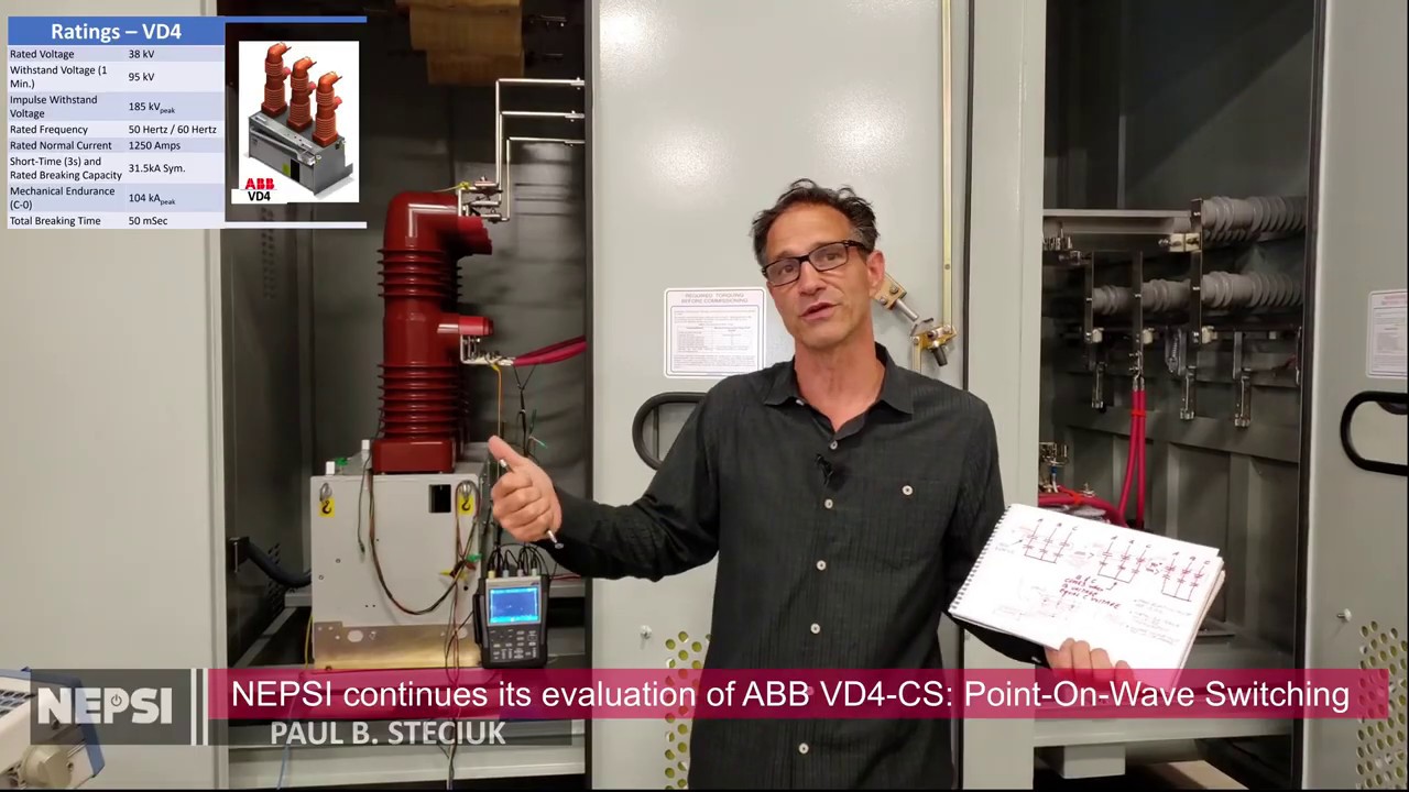 Continued Evaluation of ABB’s VD4-CS Transient Free Capacitor Switch: Point-On-Wave Switching