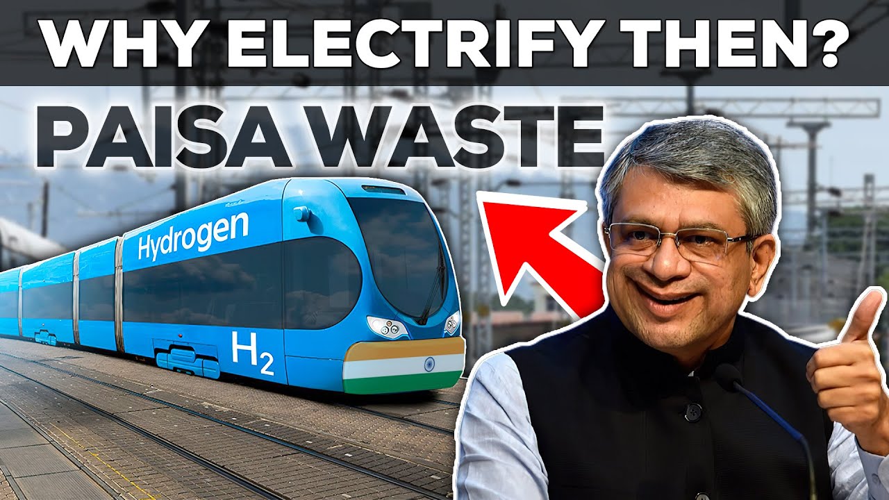 Why is Indian Buying Hydrogen Trains after 100% Electrification