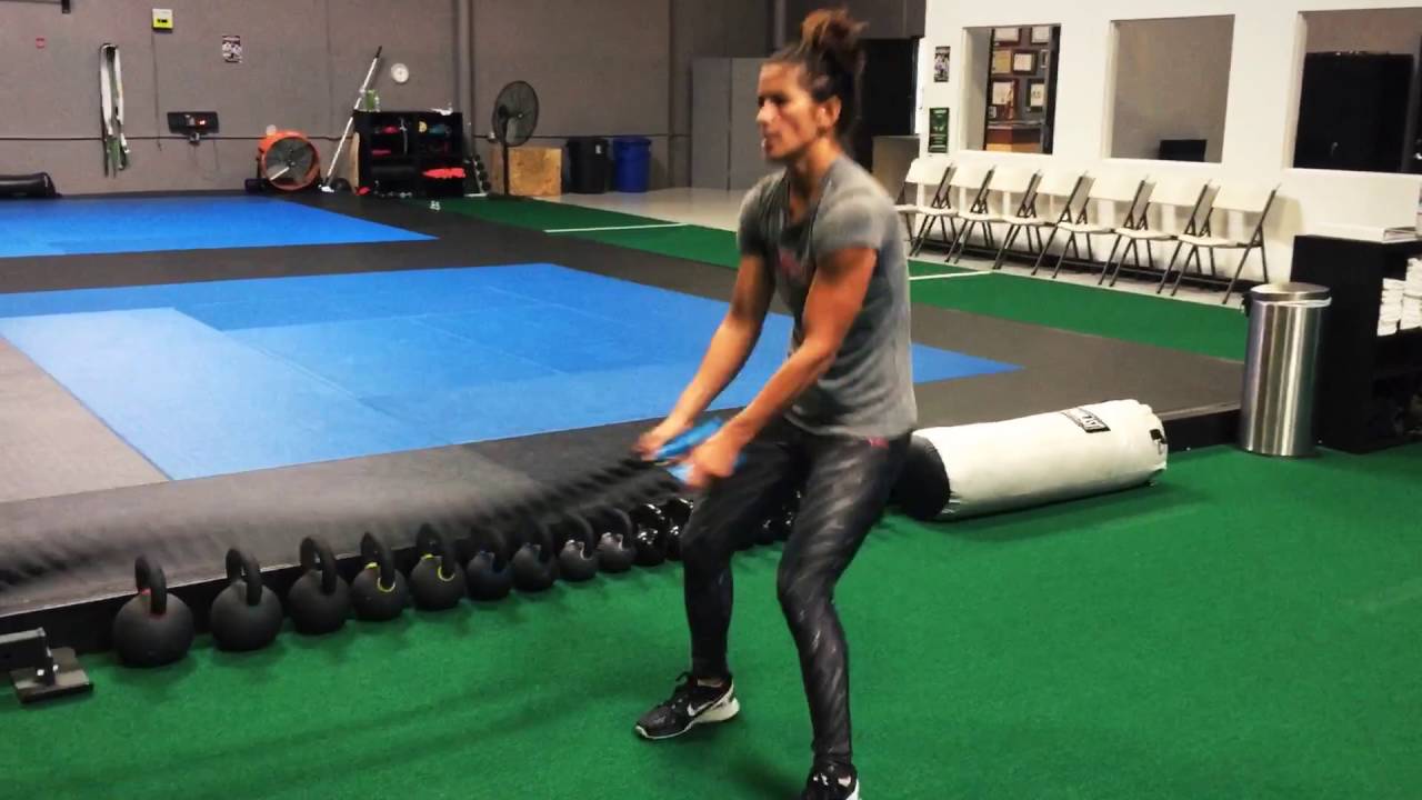 Tiffany Van Soest training camp for Glory 30 Los Angeles