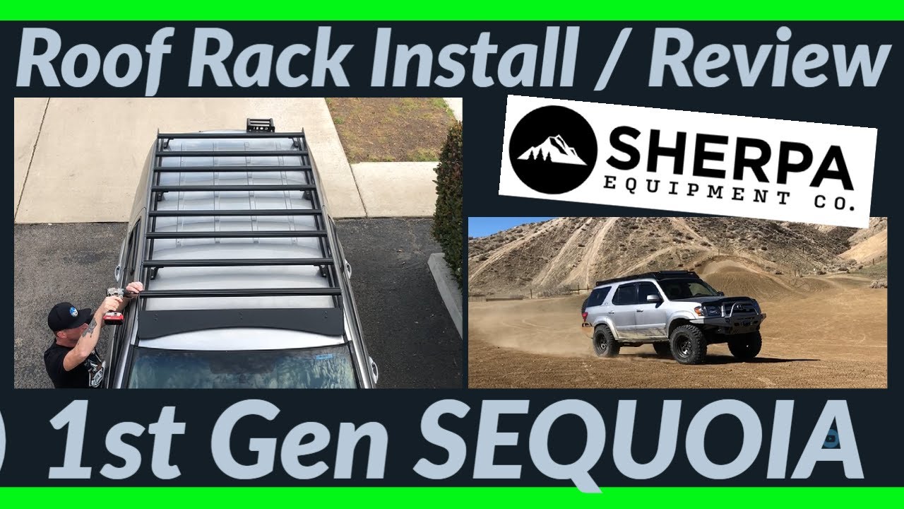 Установка багажника на крышу Sherpa Belford // Обзор за 8 месяцев // Toyota Sequoia