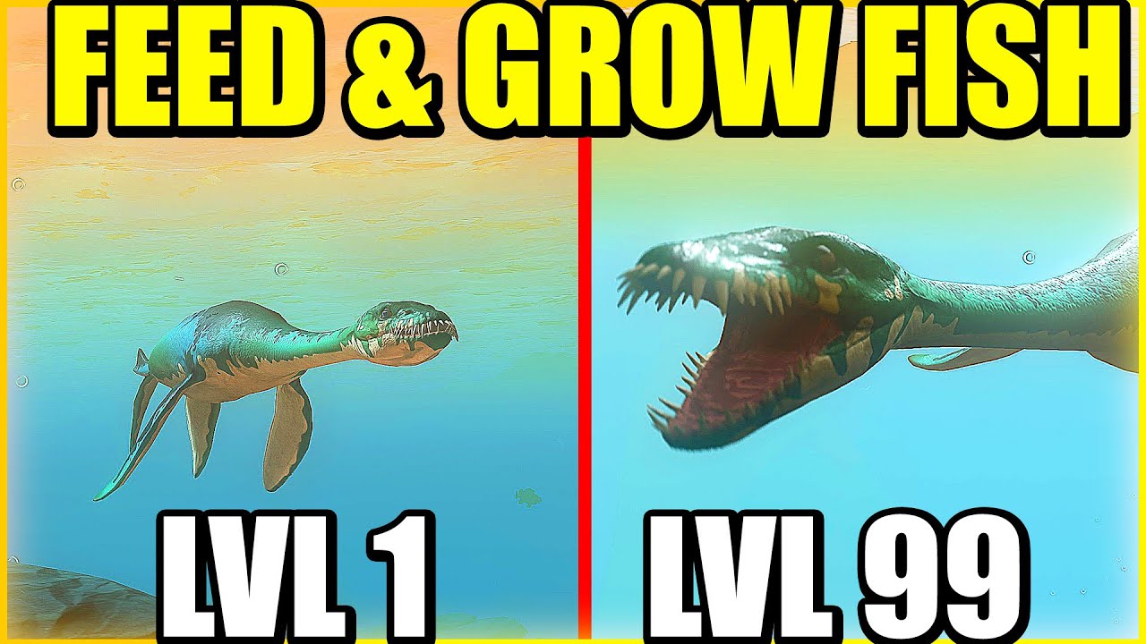 El Mostruo del Lago Ness está CHETÍSIMO - FEED and GROW FISH | Gameplay Español