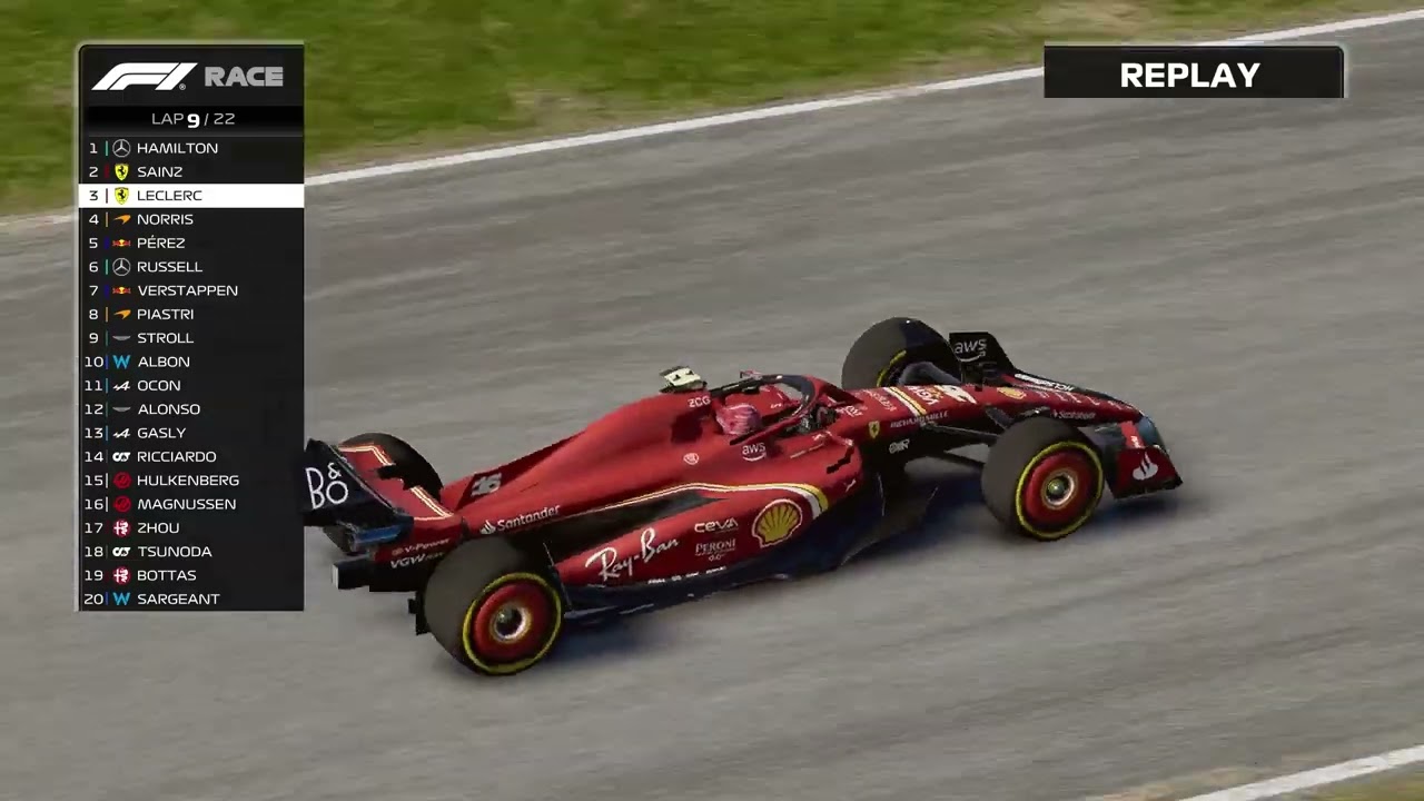❗Charles Leclerc VS Carlos Sainz❗Race F1 Imola Emilia Romagna Grand Prix #EmiliaRomagnaGP 2025