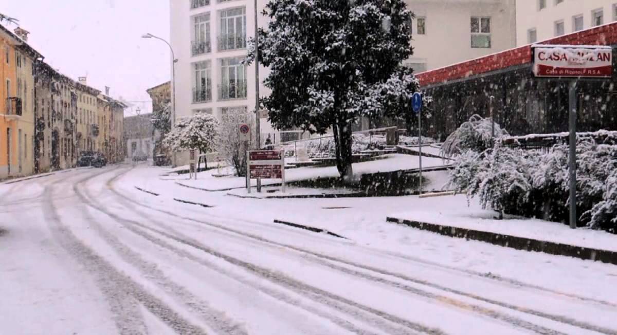 Nevicata Malo (VI) 27-12-2014