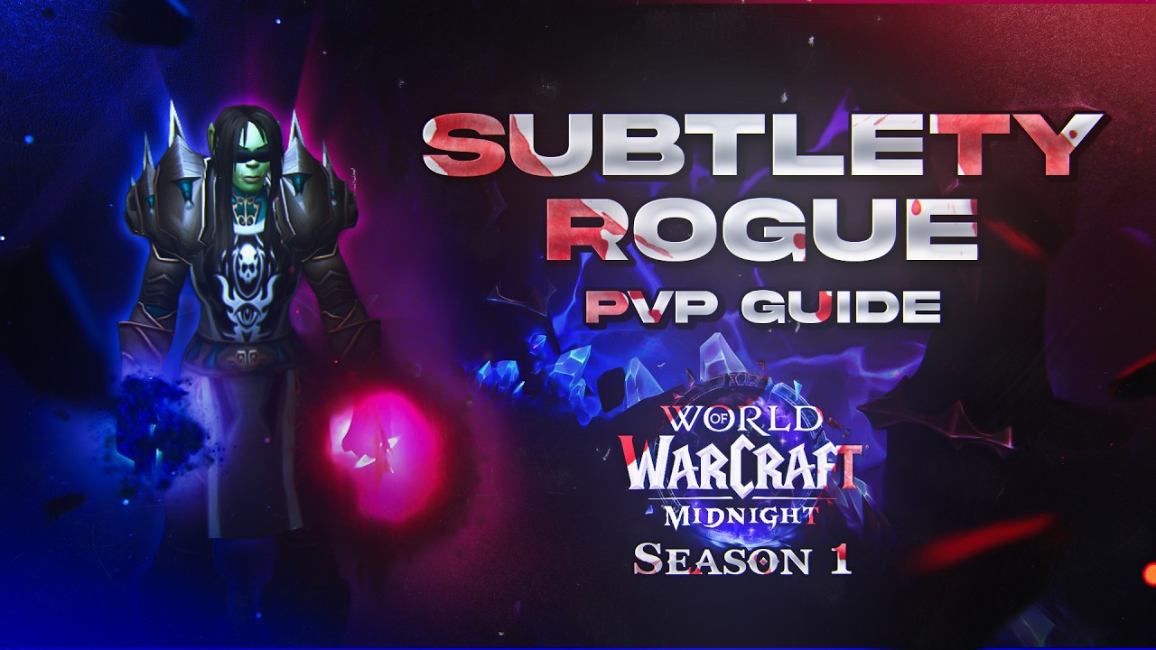 Trimaz Multi Rank 1 rogue - Subtlety Rogue PvP Guide Midnight Season 1
