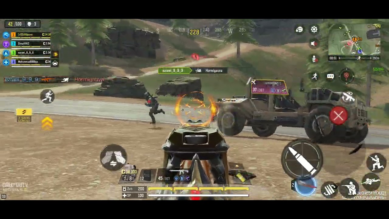 Battle royale call of Duty mobile icraat 