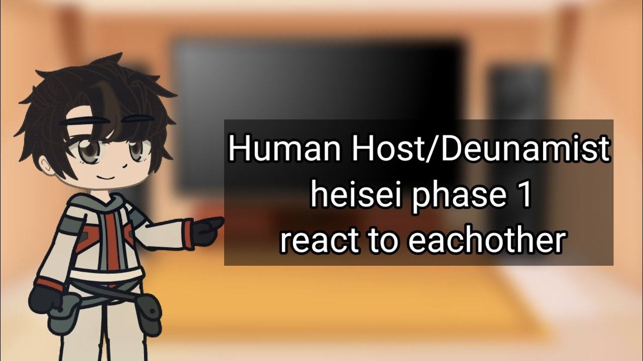 Human Host/Deunamist heisei phase 1 react to eachother | Part 1/8 Tiga | Ultraman reaction