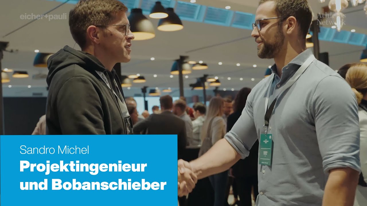 Kariere und Leistungssport - das geht | Sandro Michel | Projektingenieur und Bobanschieber