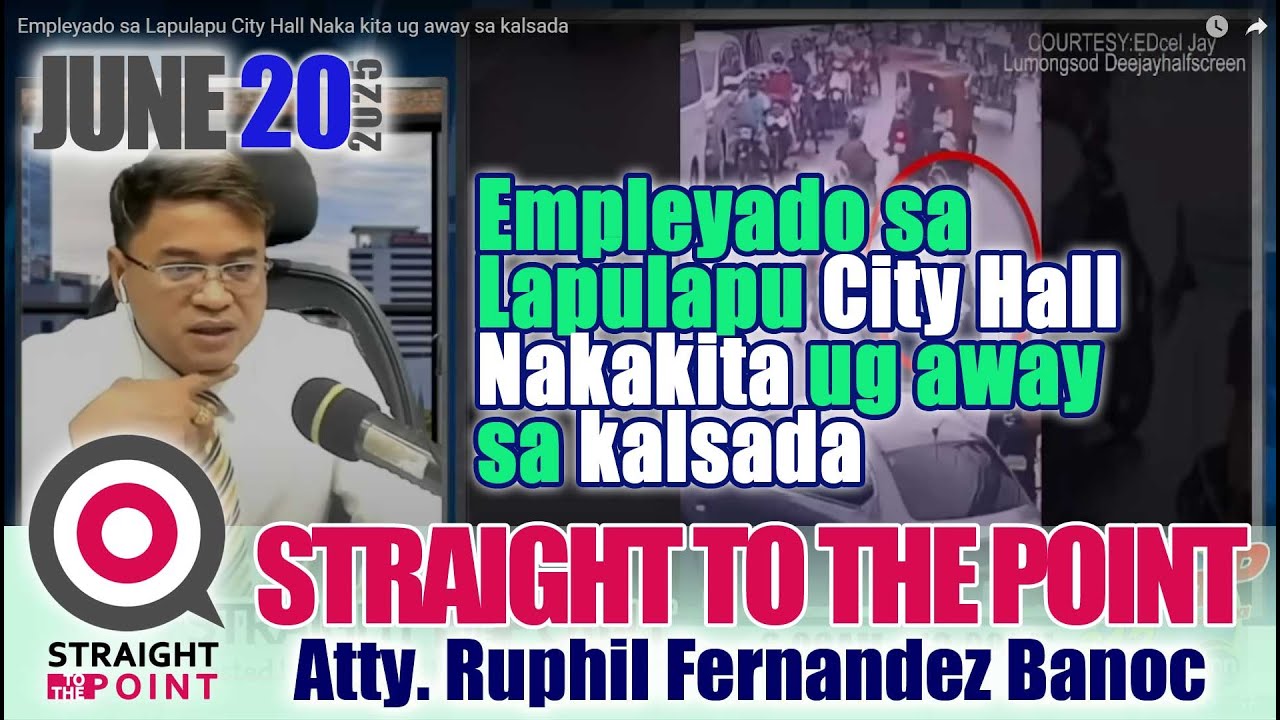 Empleyado sa Lapulapu City Hall Naka kita ug away sa kalsada