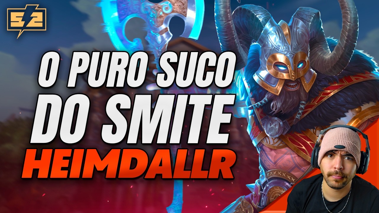 ESSA AQUI FOI PRA LEMBRAR O CAOS QUE ERA O SMITE 1! HEIMDALLR ADC CONQUISTA