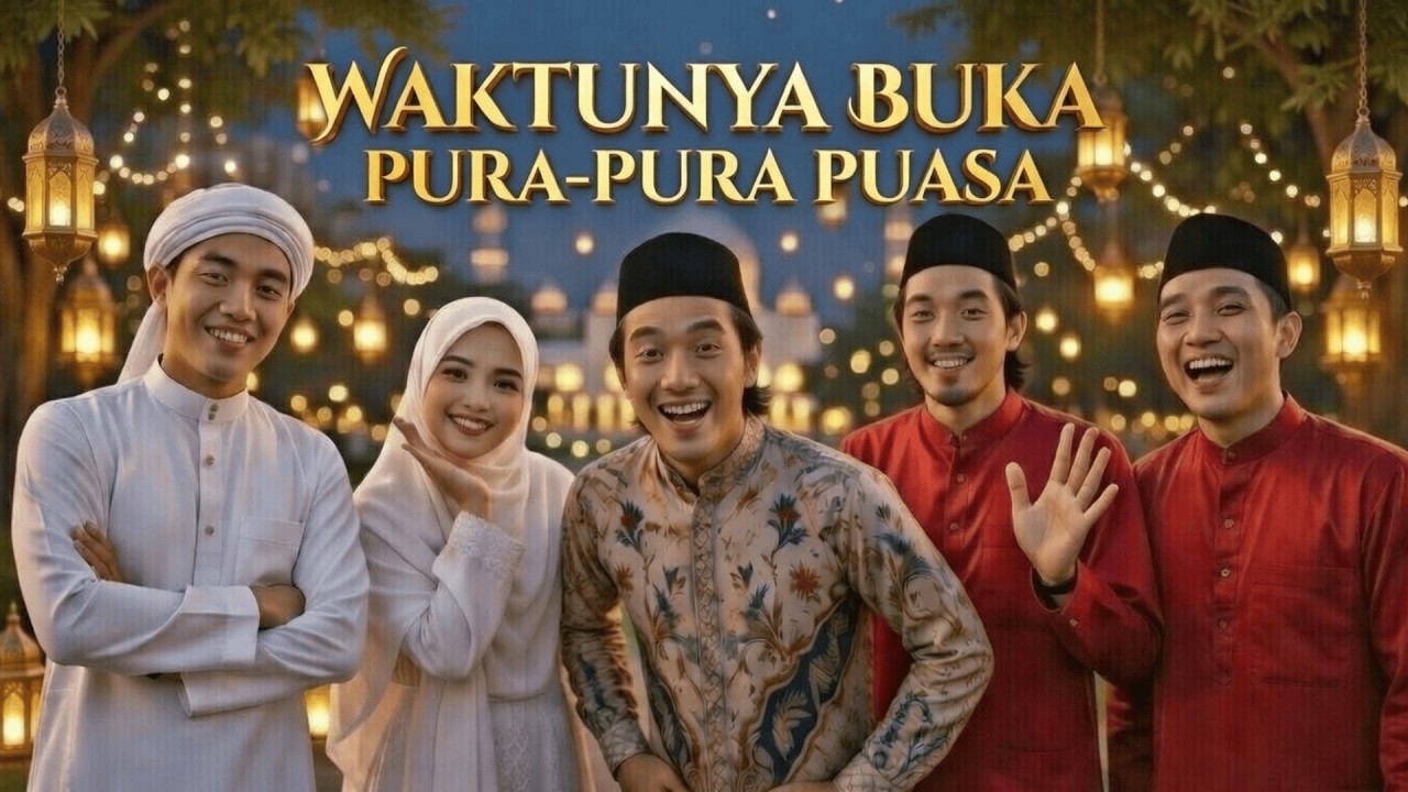 PURA PURA PUASA - Lagu Ramadhan Viral 2026 | Viral Tiktok 2026