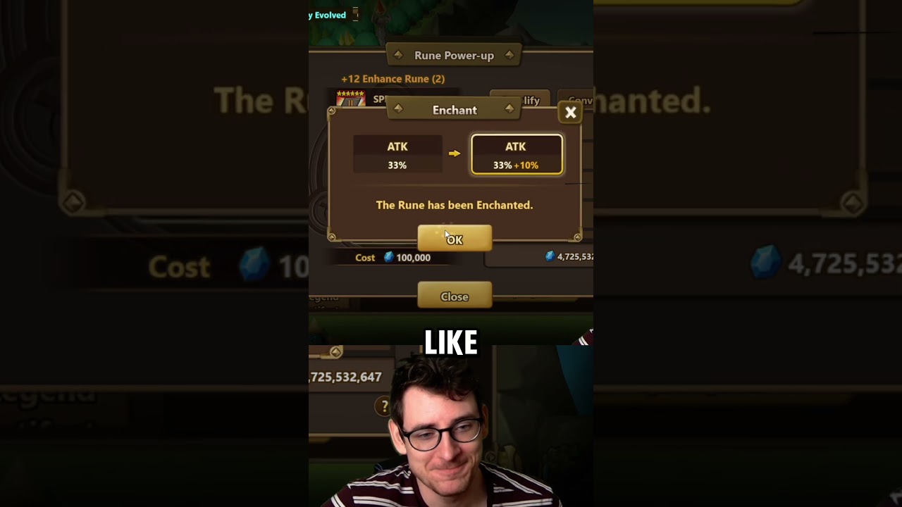 QUAD ROLL + 10% in one Day? Crafting Legendary Runes Pt.11 - Summoners War
