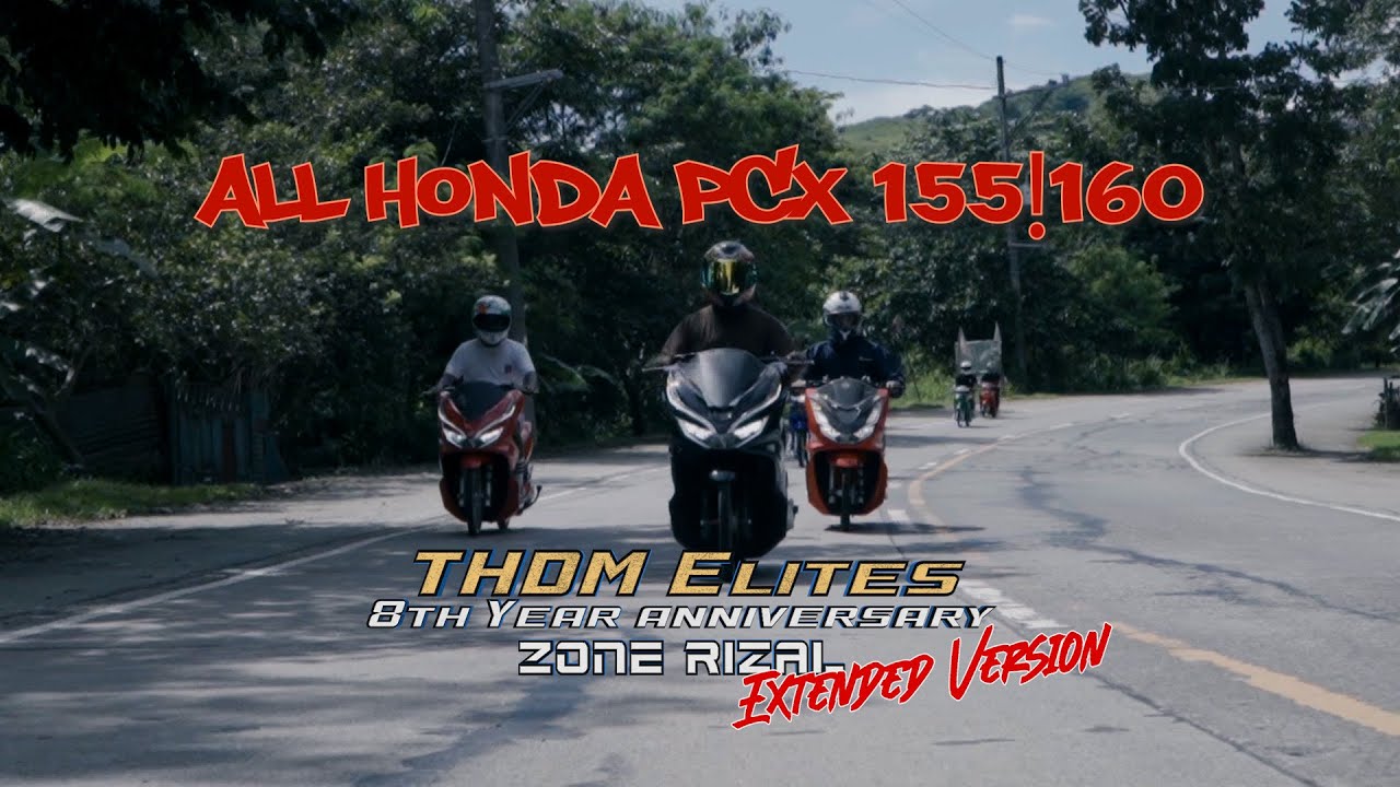 HONDA PCX V1 | V2 - THDM Elites RIZAL (Extended Version)