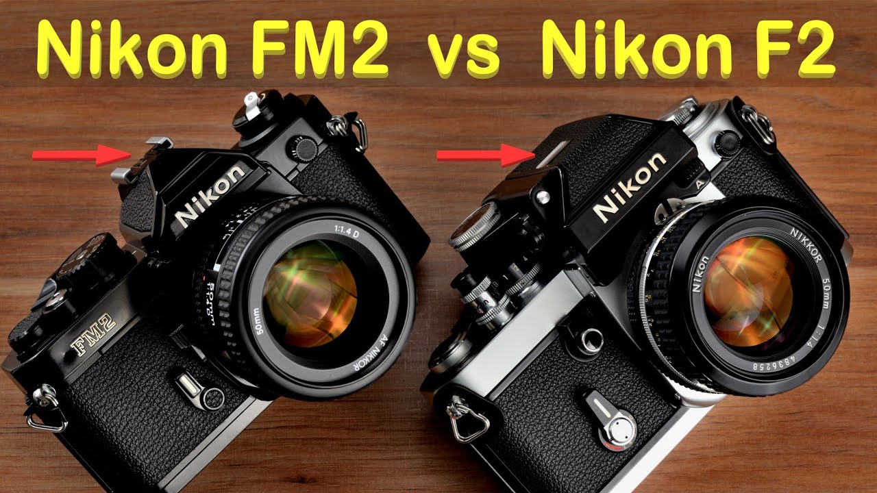 Nikon F2 vs Nikon FM2 ¿Cuál de las dos ES MEJOR? | Comparación de las dos mejores Cámaras Analógicas