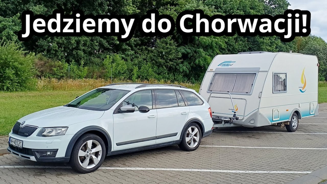 Podróż do Chorwacji przez Czechy, Słowację i Węgry z przyczepą kempingową | Chorwacja 2025 #1